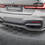 Splitter Trasero de Fibra de Carbono BMW 7 M-Pack G11 / G12 Facelift