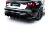 Splitters Traseros V.2 Audi RS3 Sedan 8Y Facelift - Imagen 2