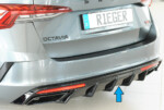 Difusor Trasero Rieger OCTAVIA RS MK4 / MK4F SEDAN/FAMILIAR - Imagen 2
