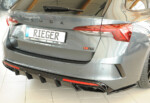 Difusor Trasero Rieger OCTAVIA RS MK4 / MK4F SEDAN/FAMILIAR