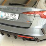Difusor Trasero Rieger OCTAVIA RS MK4 / MK4F SEDAN/FAMILIAR