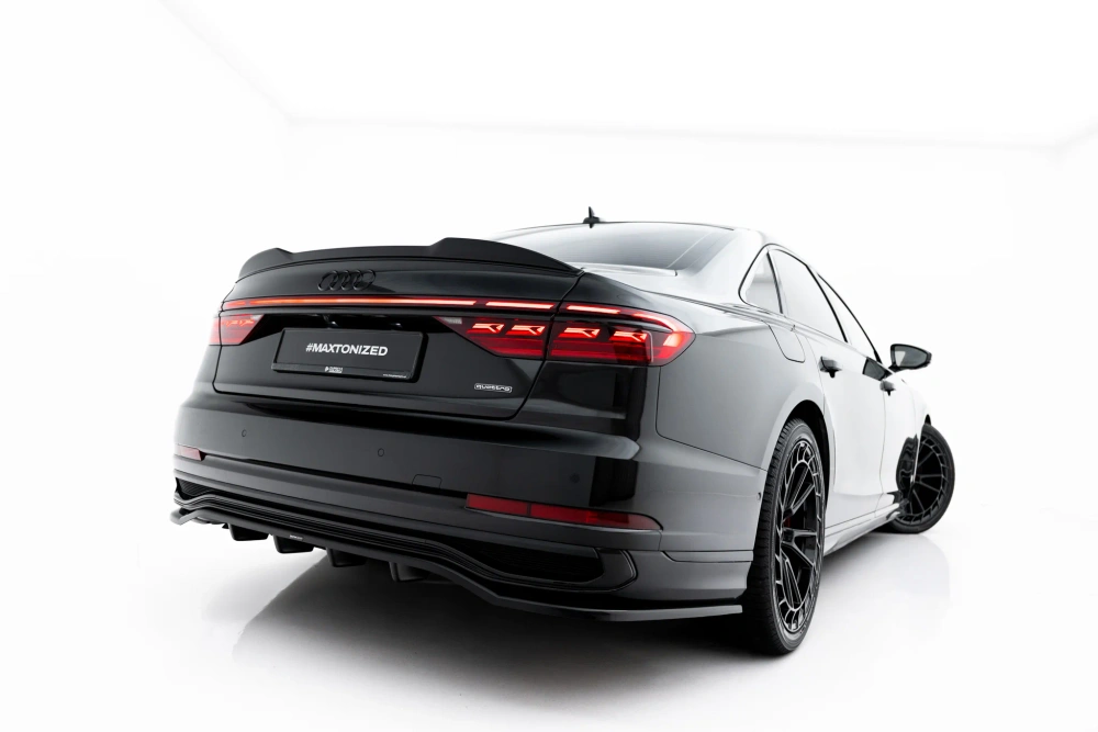 AU-A8-D5F-SLINE-L-RD1G+RD2G Splitter Trasero Audi A8 S-Line Long D5 Facelift - Imagen 1