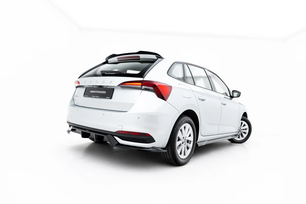 SK-SC-1F-RD1G+RD2G Splitter Trasero Skoda Scala Mk1 Facelift - Imagen 1