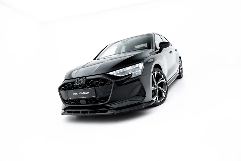 AU-A3-8YF-S-FD1G Spoiler Delantero V.1 Audi A3 Sedan 8Y Facelift - Imagen 1