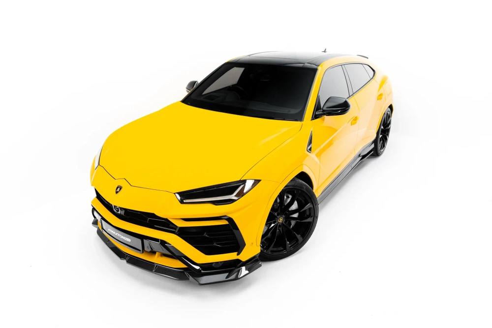 CF-LA-UR-1-FD1+FD1R-245-P Spoiler Delantero de Fibra de Carbono Lamborghini Urus Mk1 - Imagen 1