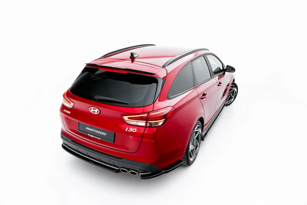 HY-I30-3F-NLINE-W-CAP1G Extensión Alerón Hyundai I30 N-Line Wagon Mk3 Facelift - Imagen 1