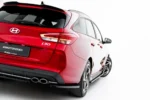 Splitters Traseros v.1 I30 N-Line Wagon Mk3 Facelift - Imagen 2