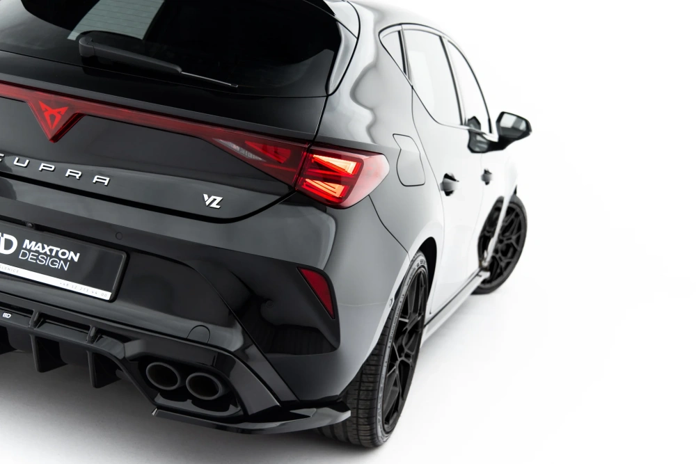 CU-LE-1F-RSD2G Splitters Traseros v.2 Cupra Leon Hatchback Mk1 Facelift - Imagen 1