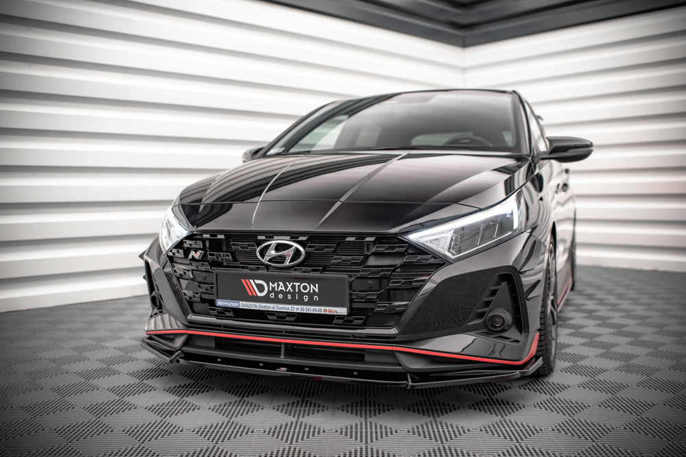 HY-I20-3-N-FD2 Spoiler Delantero v.2 Hyundai I20 N Mk3 - Imagen 1