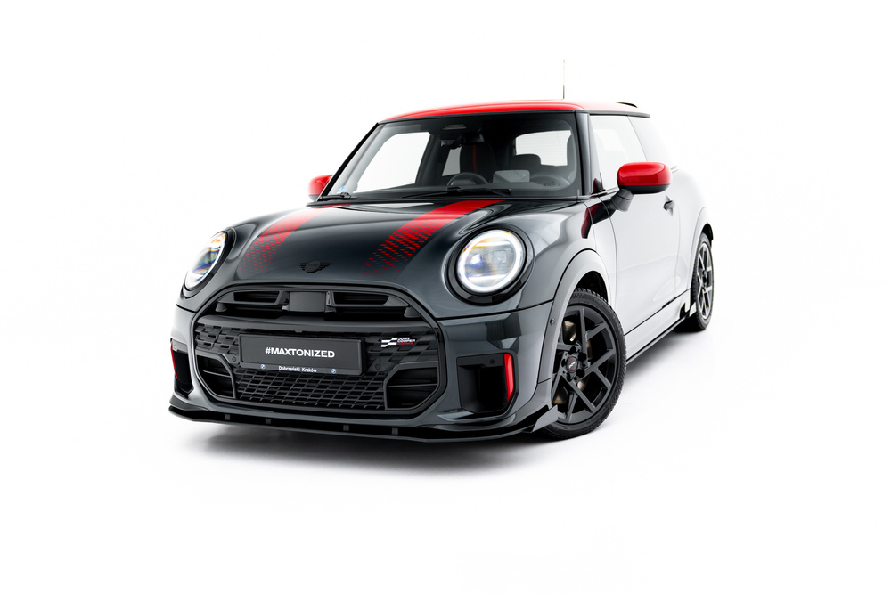 MC466JCW3DCNC-FD1B+FSF1G Spoiler Delantero Racing +Flaps Mini Cooper John Cooper Works F65 - Imagen 1