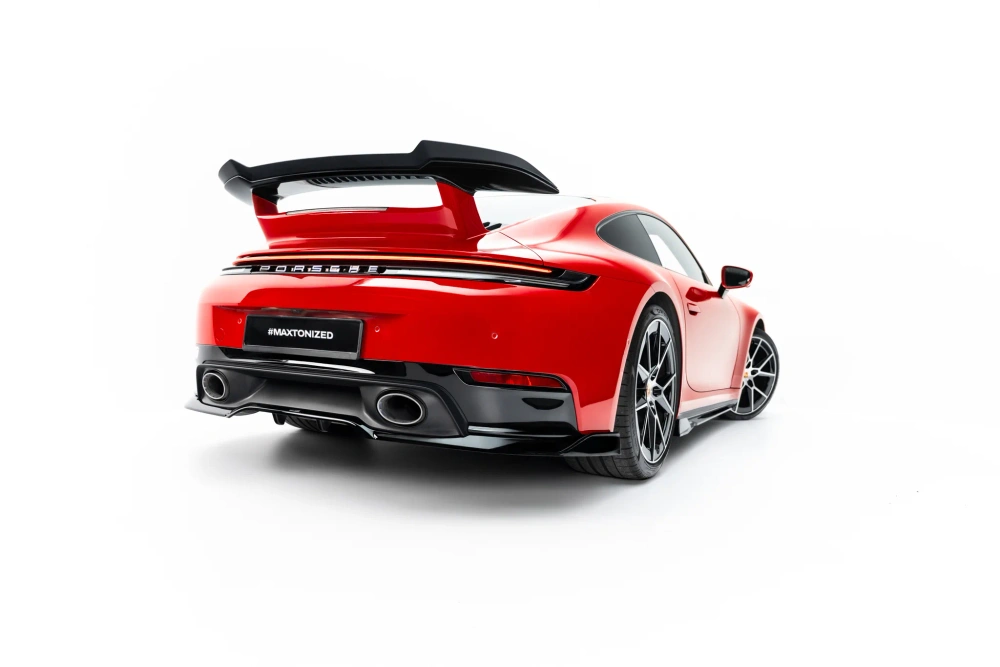 PO-911-992F-CA-AERO-RD1G+RD2G Splitter Trasero Porsche 911 Carrera Aero 992 Facelift - Imagen 1